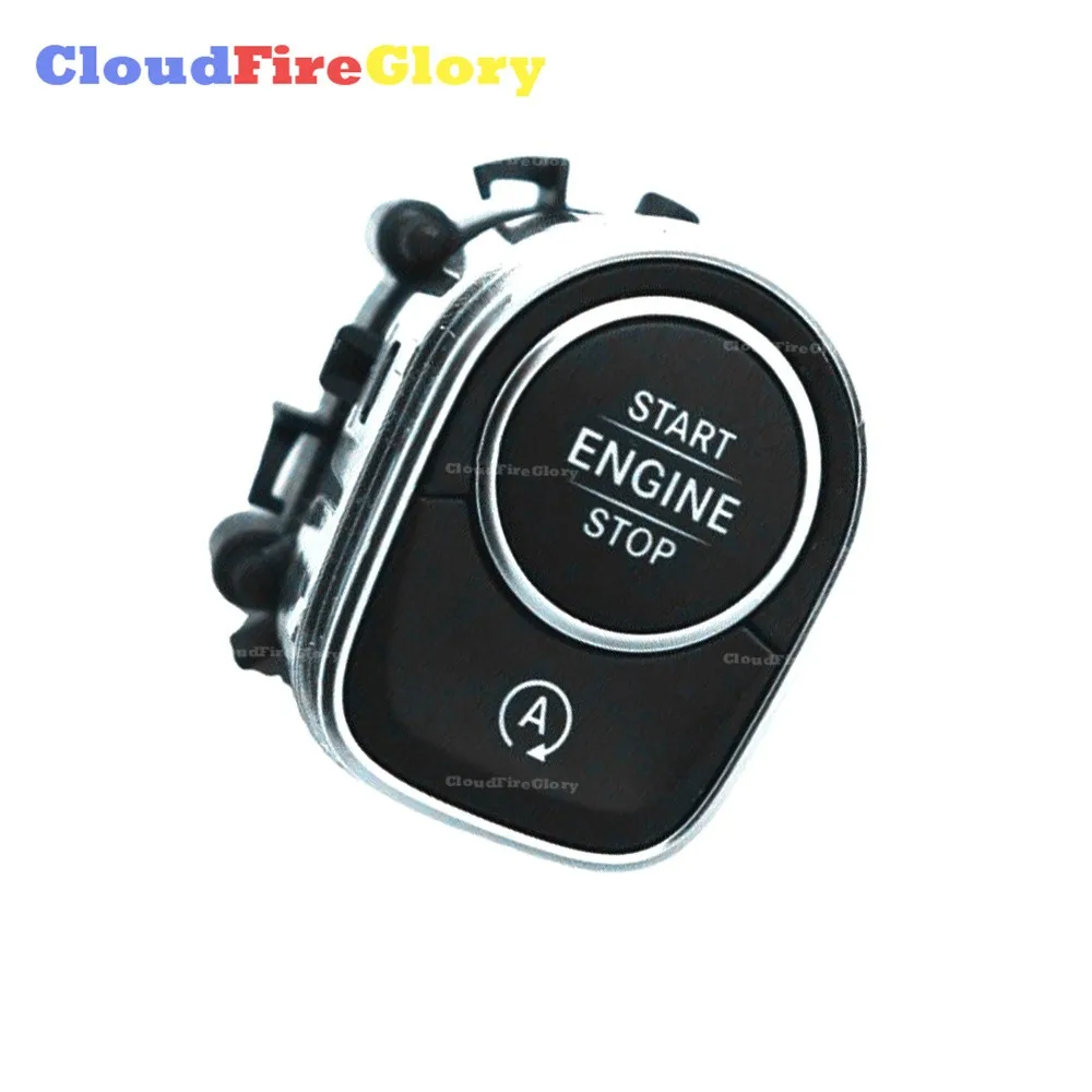 

For Mercedes-Benz A/B-Class W177 W247 2019 2020 2021 2022 Engine Start Stop Switch Button Black Chrome 1779051001 177 905 10 01