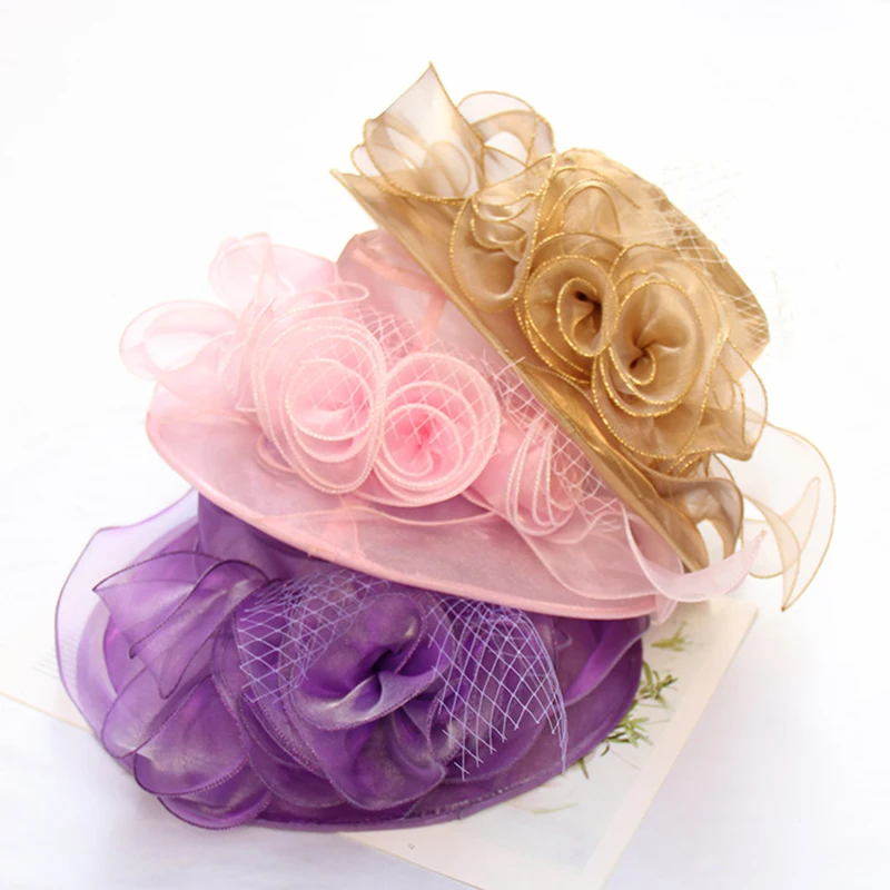 Vintage Fascinator Hut Damen - Verstellbarer Teeparty Hut Für Besondere Anlässe