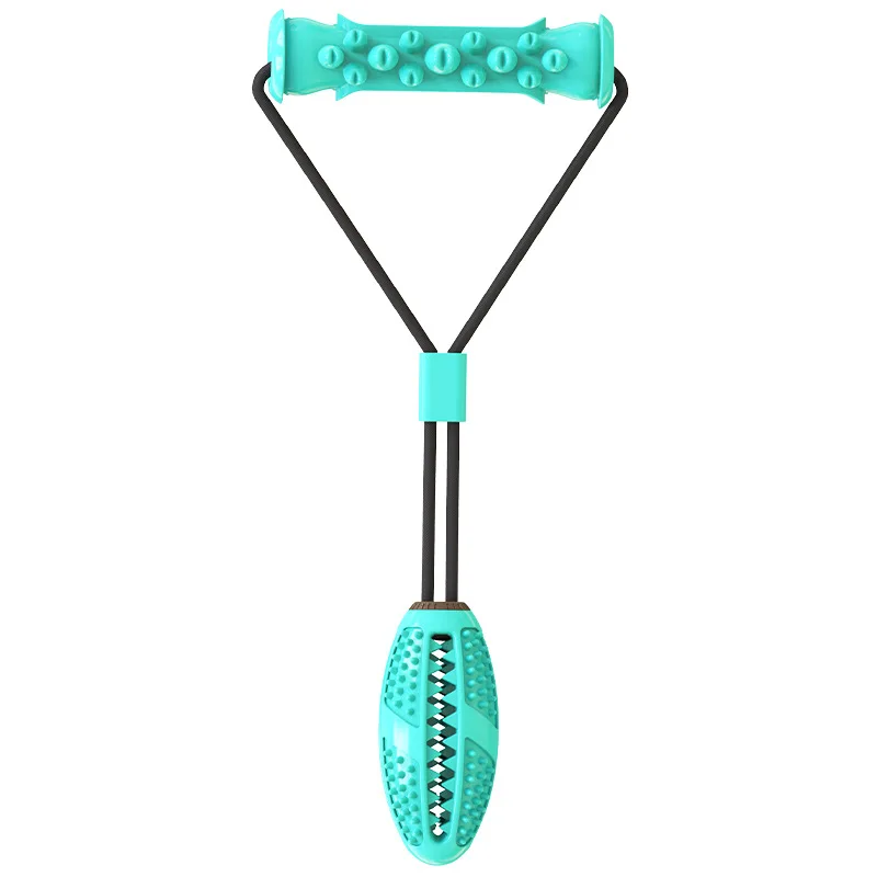 

Rugby Style Dog Outdoor Pull Rope Ball Grinding Teeth Toy Pull Training Tool Puppy Teeth Cleaning Ball Dog Accessories