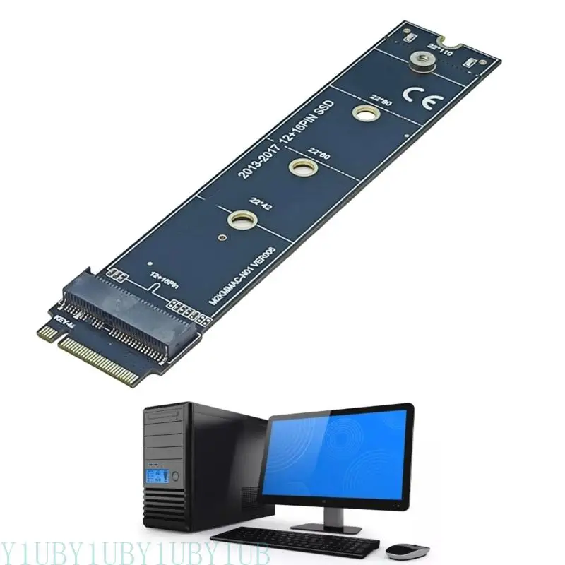 Y1UB SSDs Upgraded M.2 M-Key SSDs Convert Card for 2013- Access