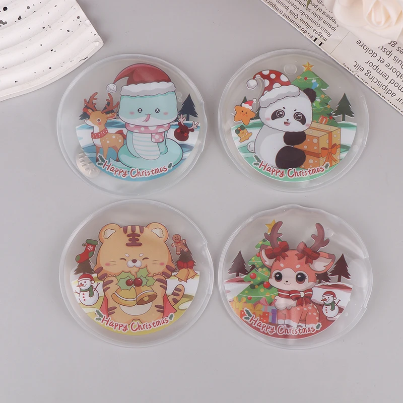 Mini Winter Hand Warmer Instant Heating Pack Reusable Cute Cartoon Self-Heating