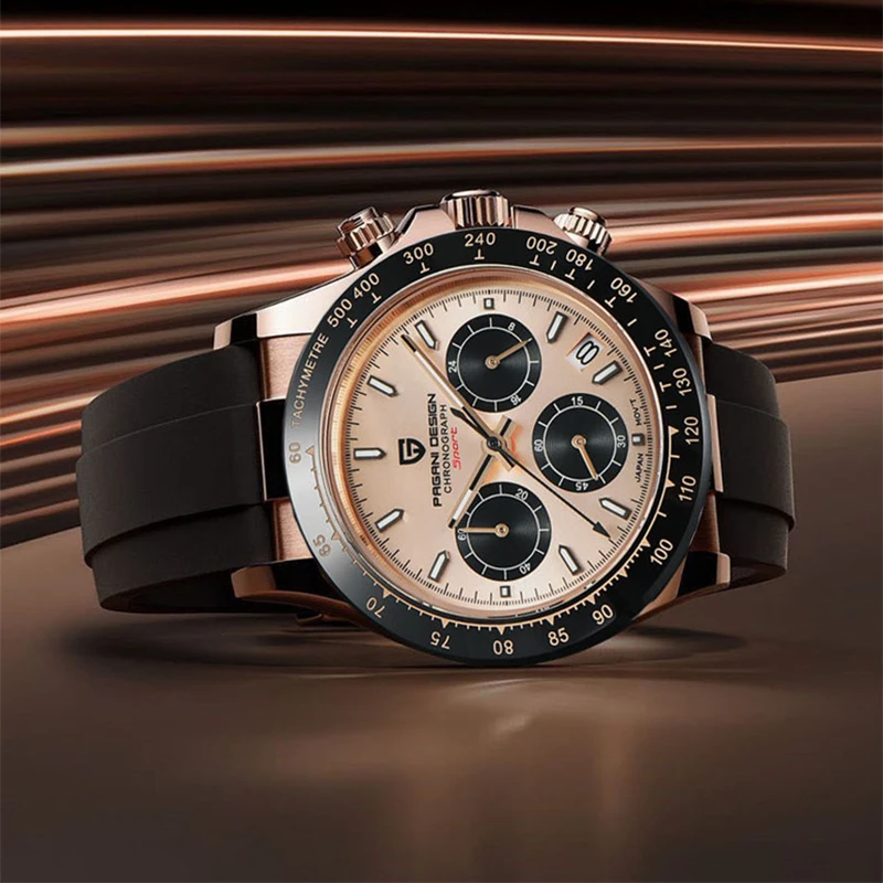 

Часы PAGANI DESIGN Мужские кварцевые с хронографом, брендовые Роскошные водонепроницаемые из нержавеющей стали с сапфировым стеклом, 2023