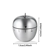 Kitchen Timers for Cooking, Chef Cooking Timer Clock with Loud Alarm,100% Mechanical Desk Timer - No Batteries Required 6