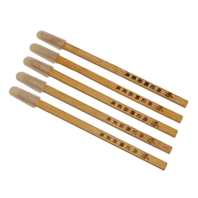 Méhészek Új Típusú Kaparó Méh Pép Bambusz Toll Profi Zselé Ásás Egyetlen Fej Jelly Méhész Eszköz - Image 4