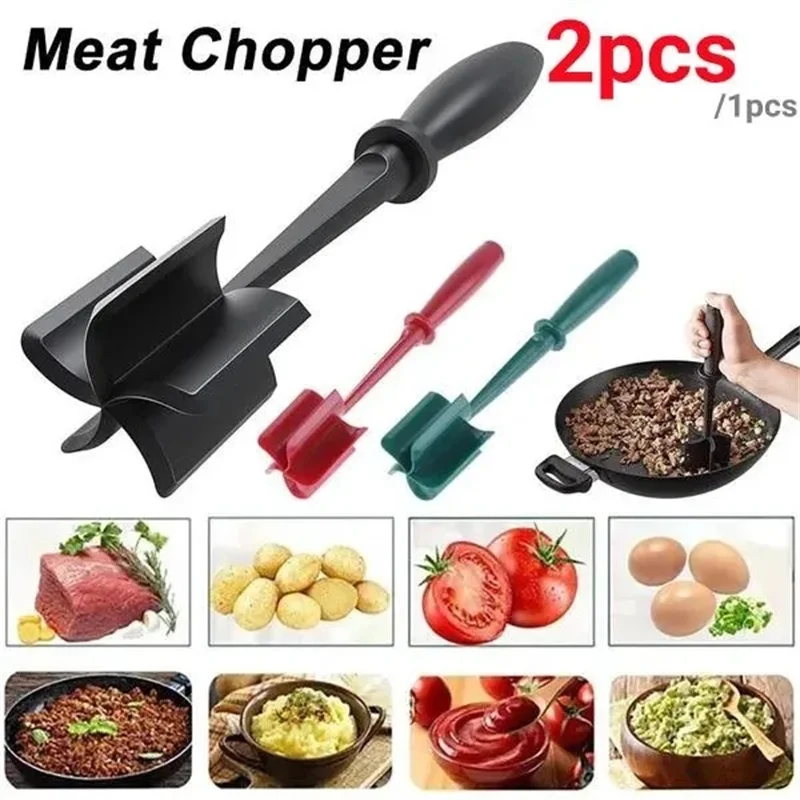 MultifunctionalMeatChopperHeatResistantBeefMeatMasherToolNon