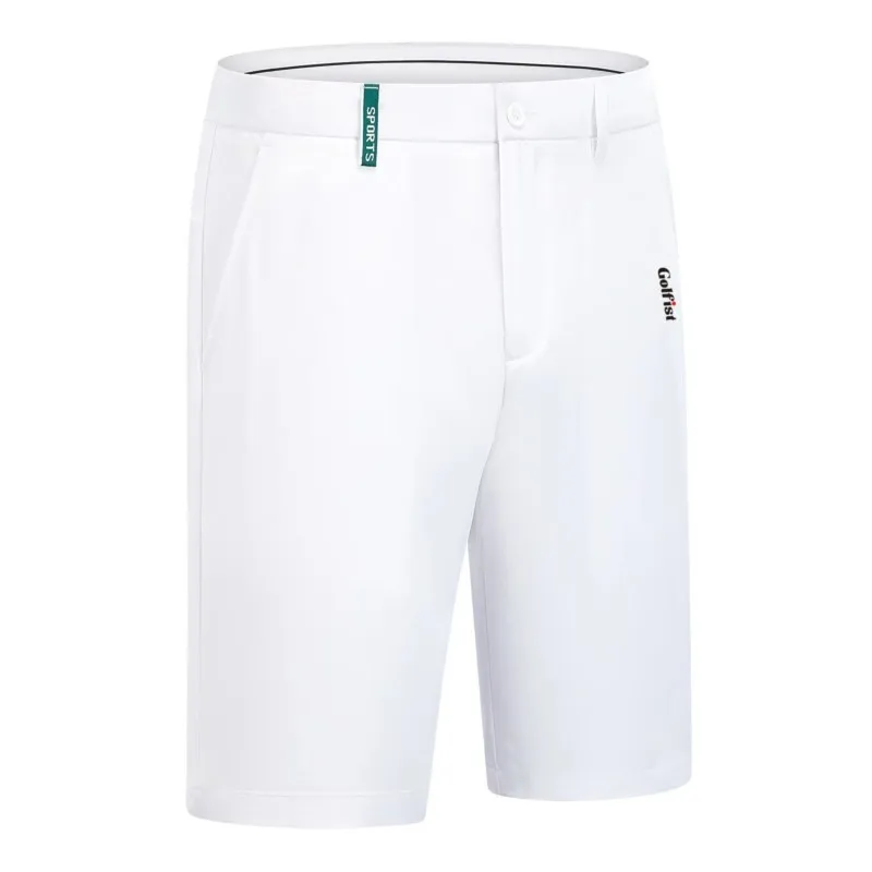 Cal&ccedil;&otilde;es De Golfe Men's Summer Thin Straight Breathable Quick-Drying Non-Ironing Sports Comfortable Golf Shorts