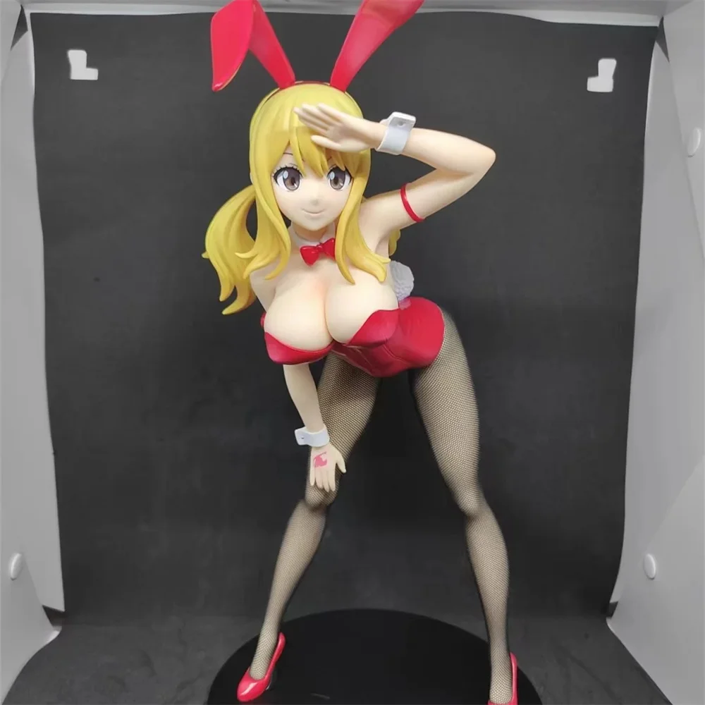 

Anime Fairy Tail Lucy Heartfilia Bunny PVC Action Figure Collectible Model Doll Toy 38cm