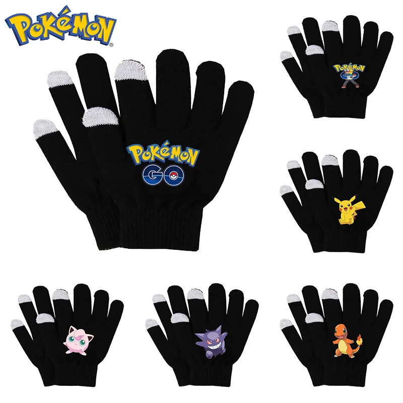 Gloves Pikachu Pokemon Gloves Anime Pikachu Men Pokemon Gloves