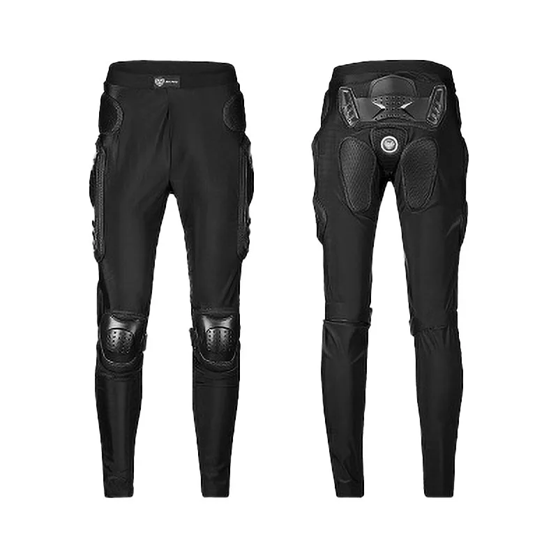 Motorcycle Armor Pants Cross-country Riding Armor Trousers Extreme Sports Pulley Anti-fall Anti-collision Pants