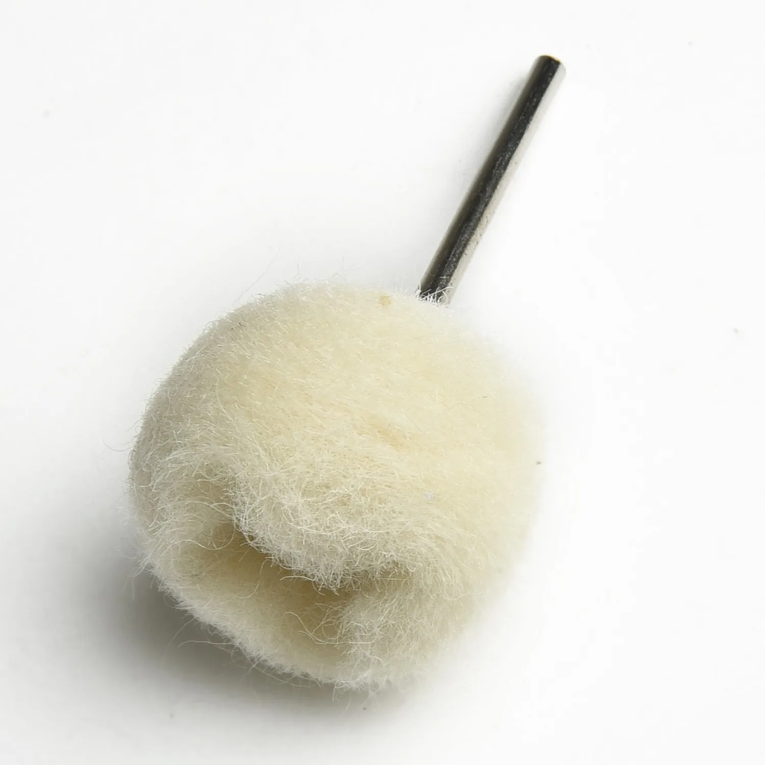 10pcs Mini Drill Abrasive Brush 2.35mm Shank Wool ing Polishing Wheel Brush Rotary Tool Machine Burr Rust Removal