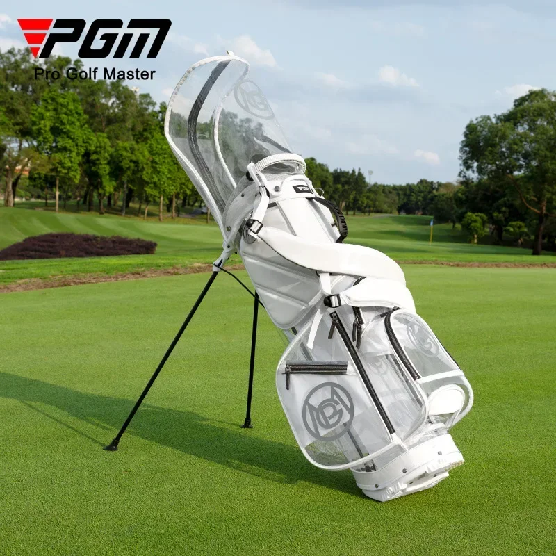 PGM Women Golf Bracket Bags Portable Club Pack Waterproof Lightweight Bright Transparent Put All Sets Clubs QB131