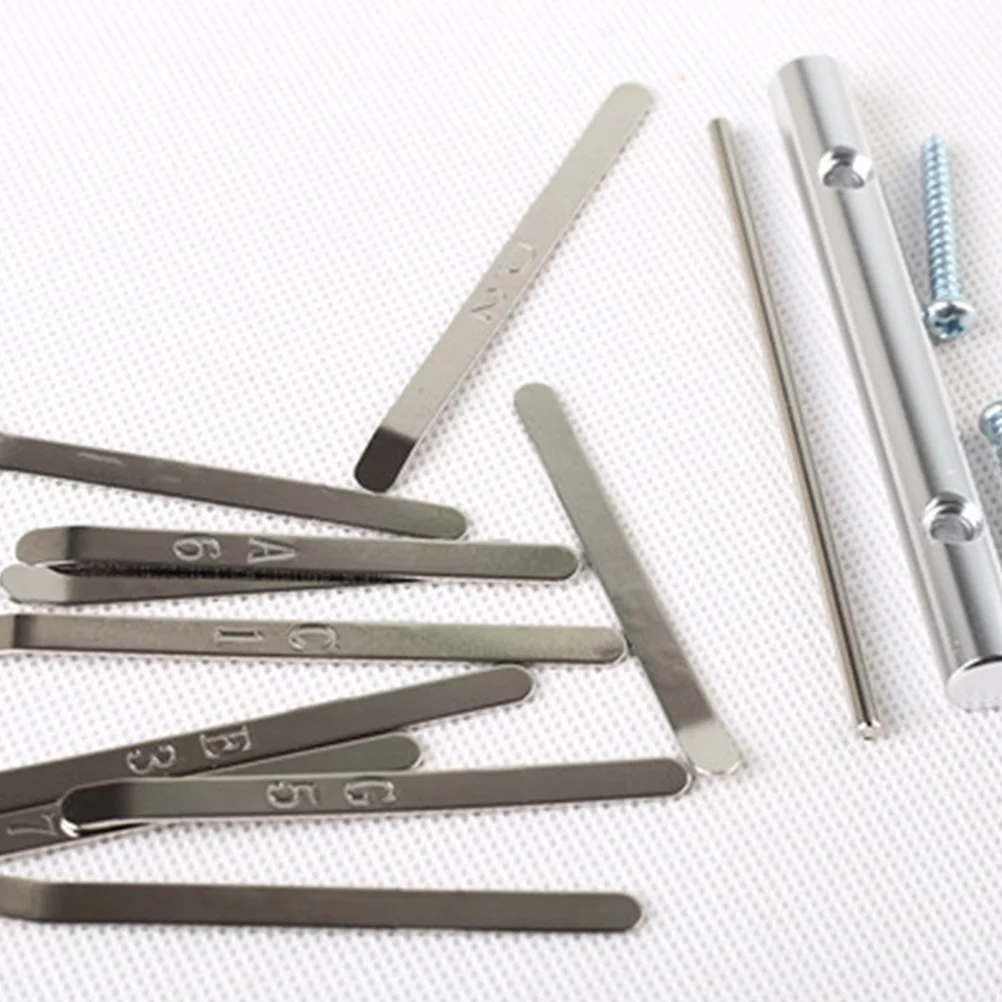 1 Set Kalimba Keys Bridge Kit DIY Kalimba Thumb Piano Bridge Saddle Repairing Parts