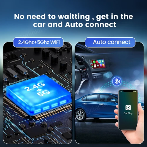 CarlinKit 4.0 3.0 Audi Porsche Benz VS Volvo Toyota IOS 16 플러그 앤 플레이 MP4 MP5 재생을 위한 Apple CarPlay 무선 동글 액티베이터 3