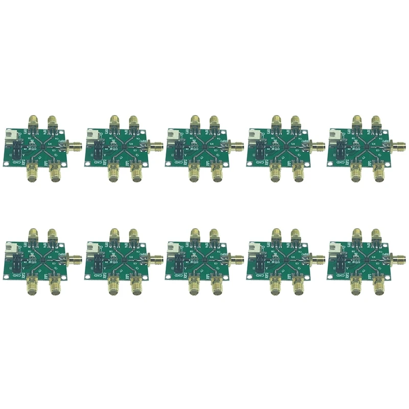 

10X HMC7992 0,1-6 ГГц радиочастотный модуль переключения, однополюсный четырехдисковый переключатель, неотражающий