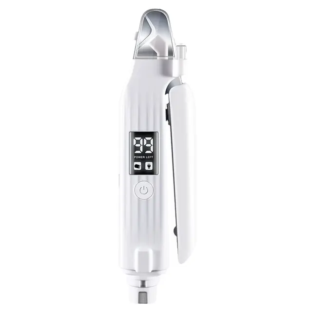 2 in 1 Electric Pet Nail Trimmer with LED Lights Pet Nail Grinder Dog Nail Trimmer and Grinder for Small Medium Large Dogs/Cats 4