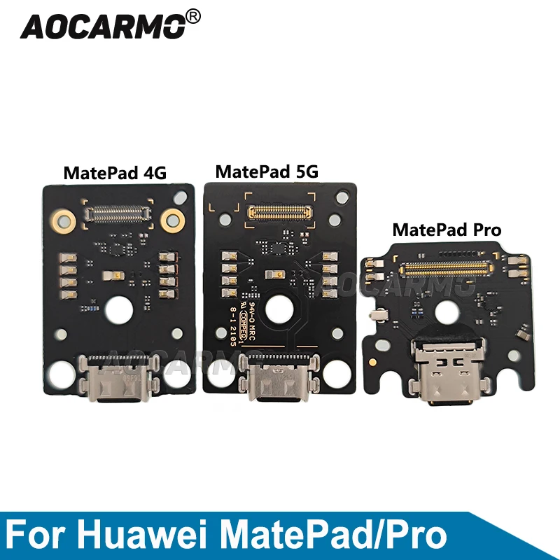 

Aocarmo USB Charging Port Charger Dock Flex Small Board For Huawei MatePad 4G / 5G MatePad Pro