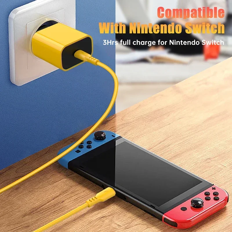 High-Speed 20W USB-C Wall Charger with EU Plug