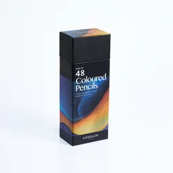 Vibrant Wooden Colored Pencils Set - Premium Art Supplies (48 Colors)