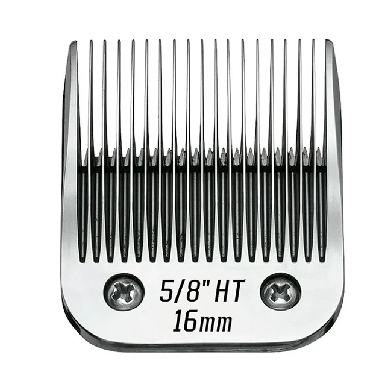 5/8 HT Detachable Pet Ceramic Blade Compatible with Most Andis Oster A5 Wahl KM Series Dog Cat Clipper Size 3/4 16mm barber hair clipper blade pet grooming clipper electric shaver blades