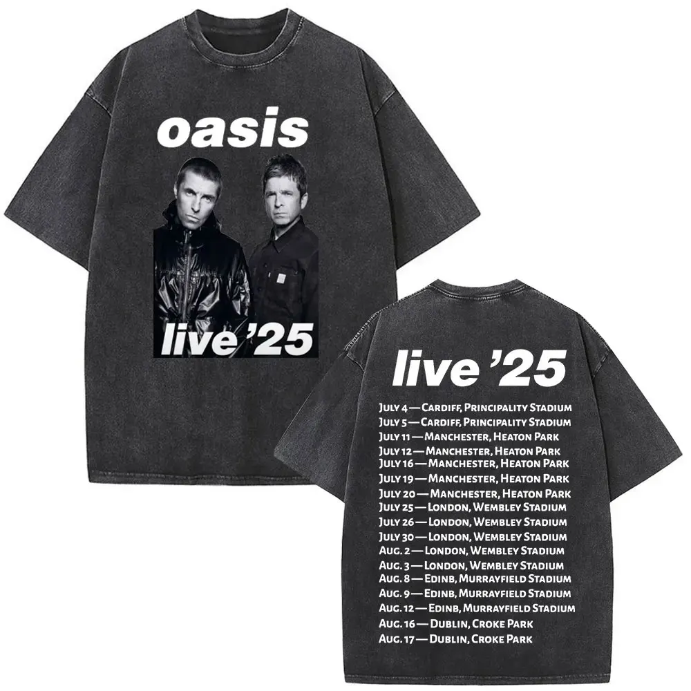 ◆正規品◆oasis live '25 Don't Look〜　Tシャツ　L Tシャツ Photo 【UKデザイン】 White | Oasis Live '25 JAPAN