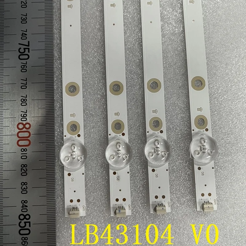 

LED Backlight Strips For LB43104 V0_02 LBM430M0801-EU-1 43PUS6704 43PUS6804 43PUS6814/12 43PUS6400 43PUS6262/12 43PUS6162