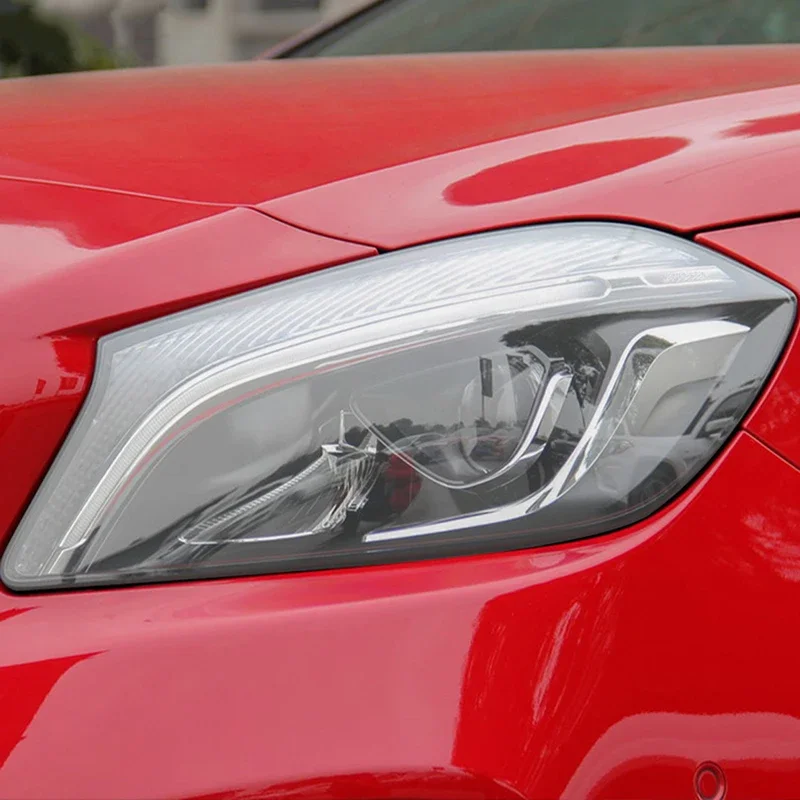 Per Mercedes Benz Classe A W176 A45 Amg Car Tpu Headlight Pellicola Protettiva Fumé Black Tint Wrap Vinile Luci Trasparenti Sticker