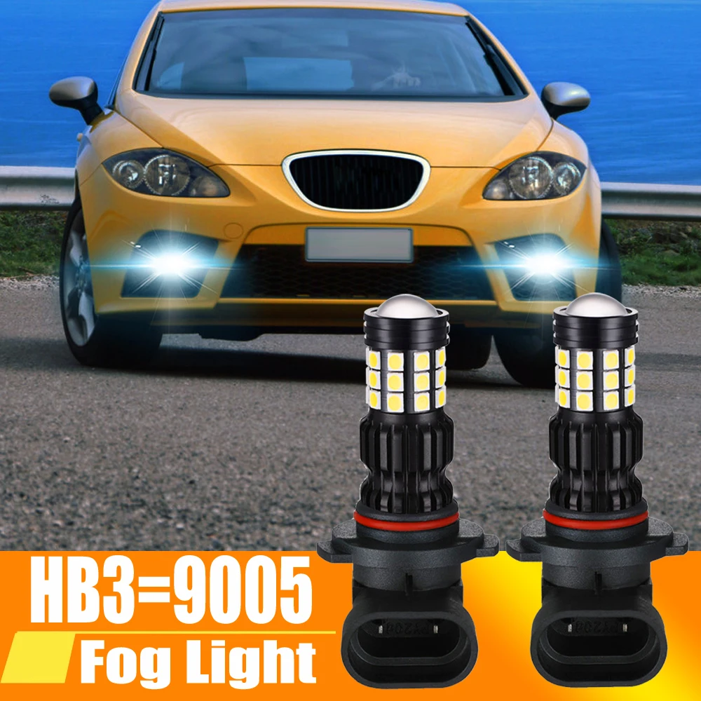 

2x9005 HB3 CANBUS H8 светодиодные Белые H9 H11 H16(JP) Противотуманные фары для BMW Toyota Skoda Ford Lada Peugeot Honda Kia