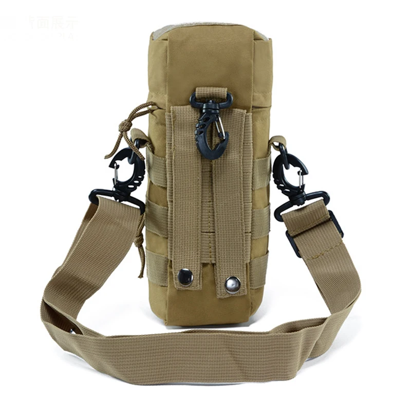 Outdoor Sports Water Bottle Bag Tactical Multifunction Bottle Pouch Camping Hiking Hunting Water Carrier