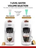 Small Fully Automatic 5-in-1 Coffee Machine Hot/cold DG Multi Capsule Cappuccino Nespresso Ground Coffee Buffet Restaurant Bar 4