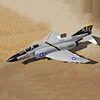 LX/Lanxiang/Sky Flight Hobby Radio Controlled Planes Twin 12-Bladeds EDF F4 Phantom II Gray ARF/PNP 3