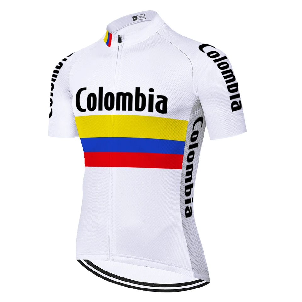 Homme Maillot de cyclisme Arc-en-ciel Drôle LGBT Manche Courte Cyclisme Maillot Top avec 3
