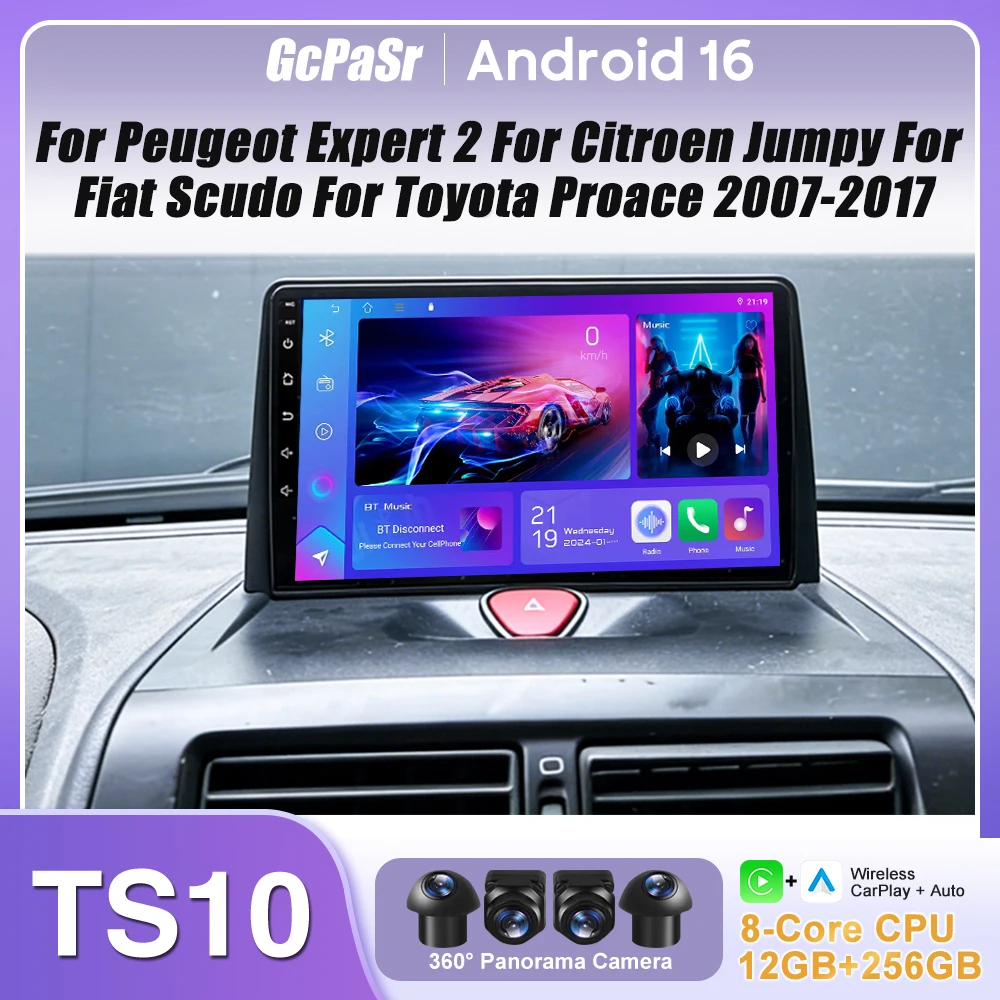 Pour Peugeot Expert 2 pour citroën Jumpy pour Fiat Scudo pour Toyota Proace 2007-2017 autoradio Carplay GPS Android Auto No 2din DVD 1 Pour Peugeot Expert 2 pour citroën Jumpy pour Fiat Scudo pour Toyota Proace 2007-2017 autoradio Carplay GPS Android Auto No 2din DVD 1