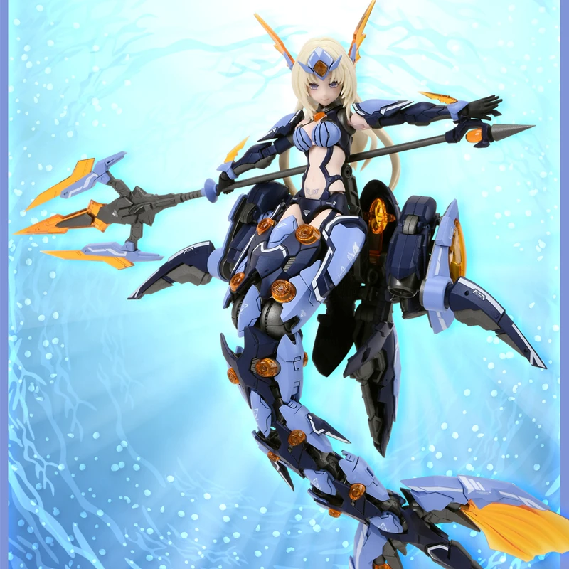 

New Nuke Matrix Cyber Forest Fantasy Girls Storm Interceptor Royal Enforcer Tanya Charybdis Mermaid Assemble Model Action Figure