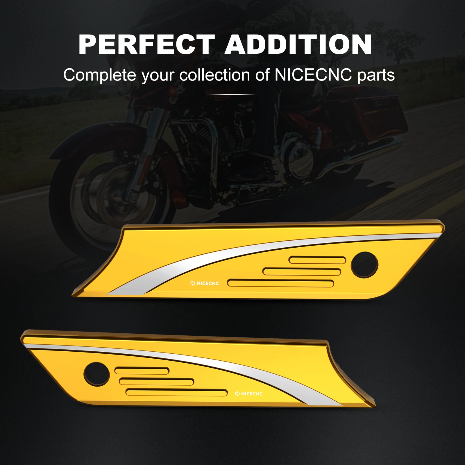 Satteltaschen-Verriegelungsabdeckungen für Harley Street Glide FLHX FLHXS 2014–2023, Road King FLHP FLHR 2014–2022, Road Glide FLTRX 2015–2023 – Detail 22