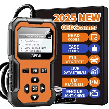Lo scanner per lettore di codici di guasto del motore dello strumento diagnostico per scanner Obd2 per auto può creare tutte le auto con protocollo Obd Ii dal 1996 Strumento di scansione