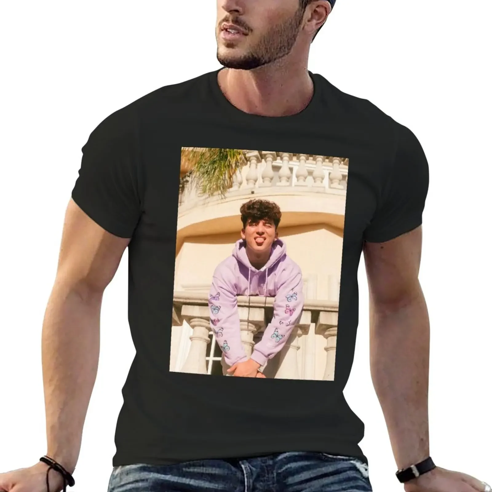 

Tony Lopez T-Shirt quick drying heavyweights mens big and tall t shirts