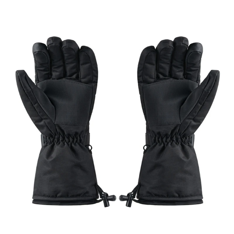

Temperature Adjustable Heated Gloves Waterproof Gloves Windproof Glove for Men