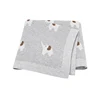 Cute Animal Print 0-24 Months Newborn Security Blankets Baby Boys & Girls Cotton Swaddle Wraps Infant Toddler Receiving Blanket 1
