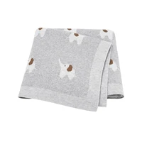 Cute Animal Print 0-24 Months Newborn Security Blankets Baby Boys & Girls Cotton Swaddle Wraps Infant Toddler Receiving Blanket 1