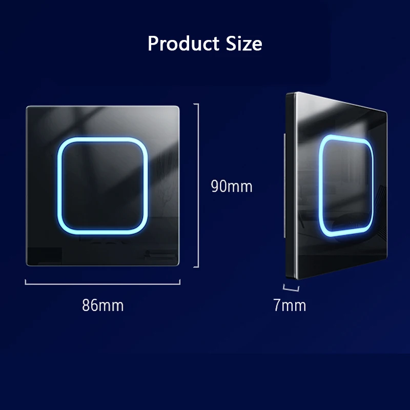 parede da cozinha com luz led painel 03