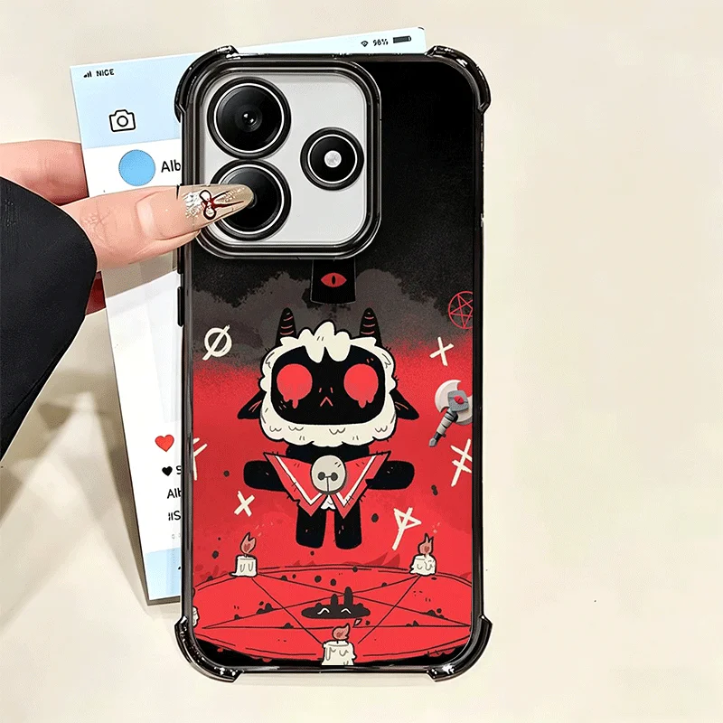 Cult Of The Lambs Themed Soft Phone Case