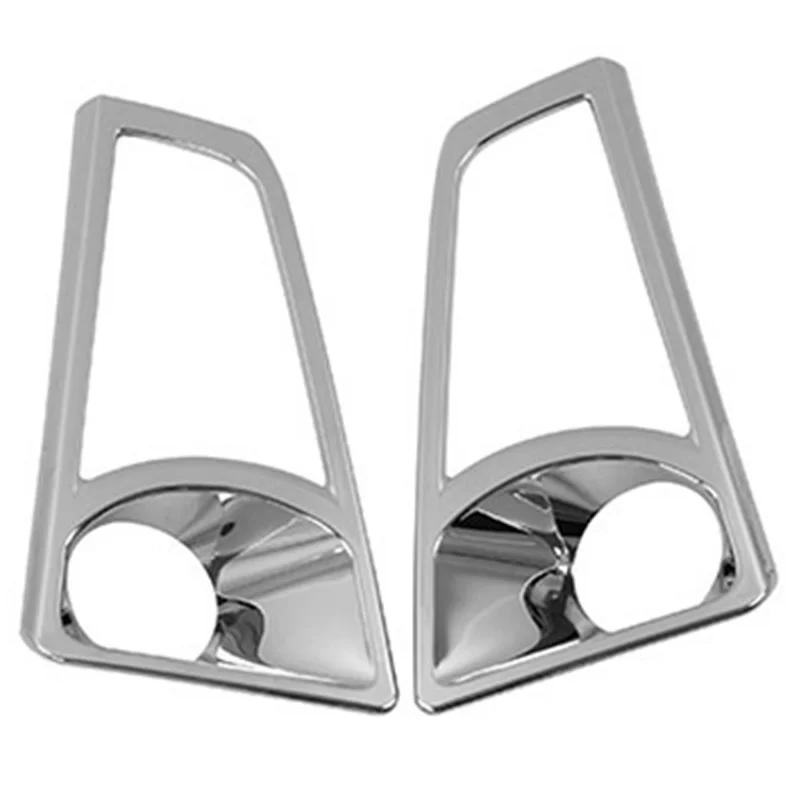 Car Front Fog Light Lamp Cover Trim For Toyota Hiace Commuter Granvia H300 2019 2020 ABS Chrome 6 Car Front Fog Light Lamp Cover Trim For Toyota Hiace Commuter Granvia H300 2019 2020 ABS Chrome 6