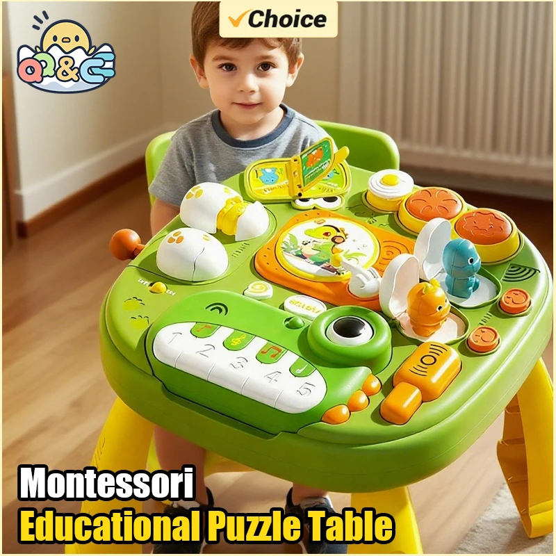 ABS PP Dinosaur Piano Puzzle Game for Kids Educational Toy