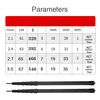 Carbon Fiber Tarp Pole Telescopic 3m Tarp Poles Telescope Lightweight Camping Poles Carbon Ultralight 2.4m Tent Pole Adjustable 6