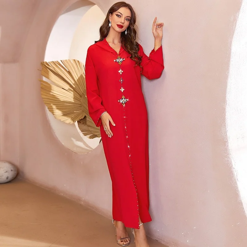 Open Abayas for Women, Muslim Dress, Dubai, Turkey, Islamic Clothing, Chic Islam Abaya, Diamond, Fashion, 2023