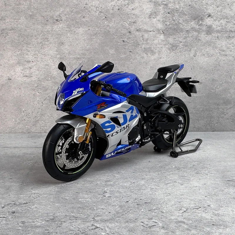 LCD GSX-R1000 시뮬레이션 합금 금속 오토바이 자동차 모델 컬렉션 장식품 선물 1 12