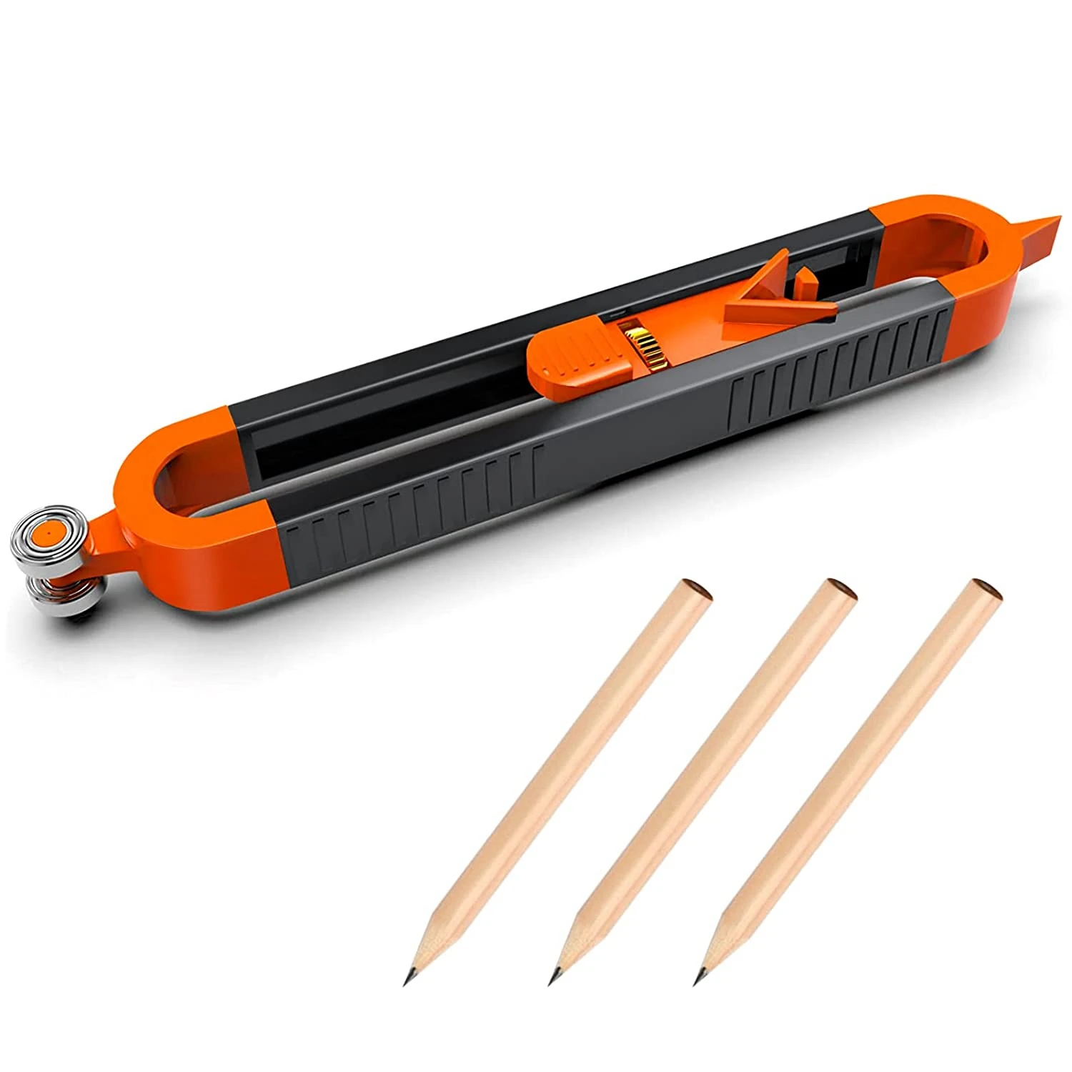 

Инструмент для измерения контура с замком для карандашей, деревообрабатывающий инструмент для чернильных краев, Дубликатор профилей с 3 карандашами