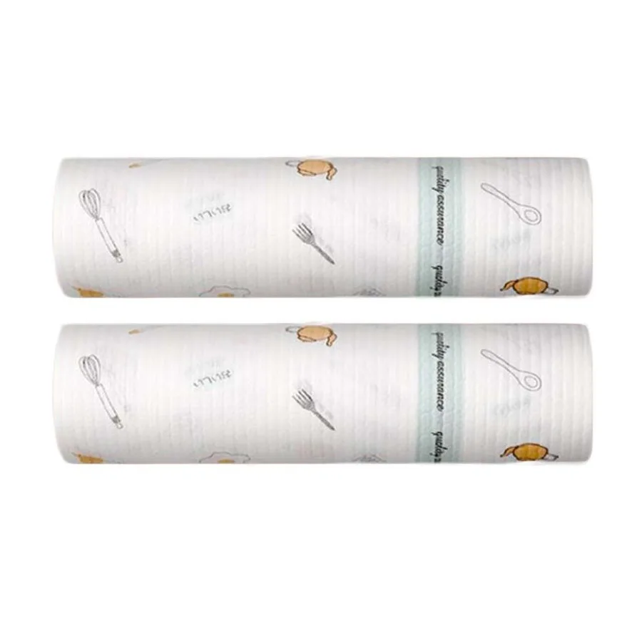 Disposable Kitchen Paper Towels Roll Set