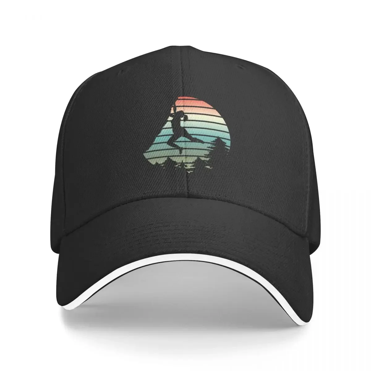 

Vintage Bouldering Rock Climbing Baseball Cap Hat Beach Wild Ball Hat Golf Wear Men Women's