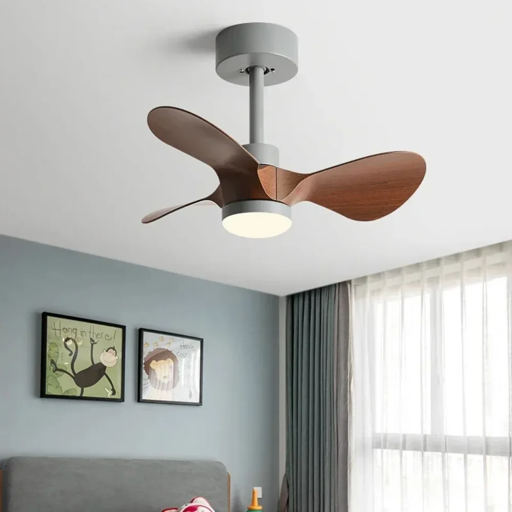 

24Inch Mini Ceiling Fan Modern Simplicity Coffee Shop Creative Fan Lights Aisle Balcony Children's Room Fan LighAts 110V 220V